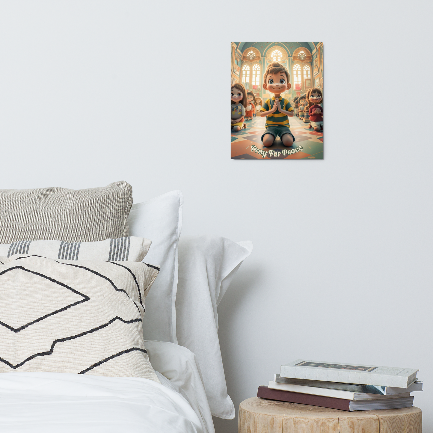 Metal prints - Children Praying