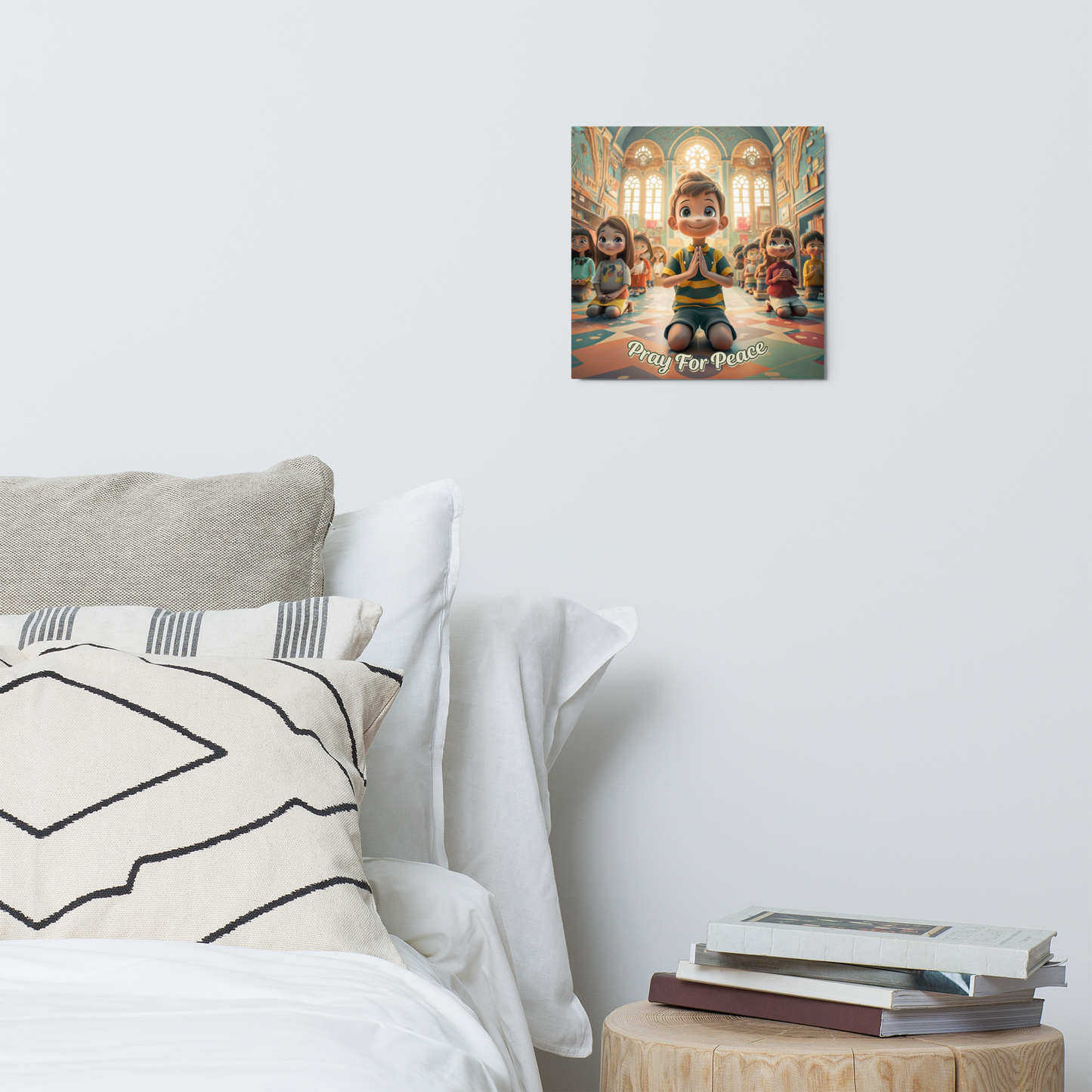 Metal prints - Children Praying