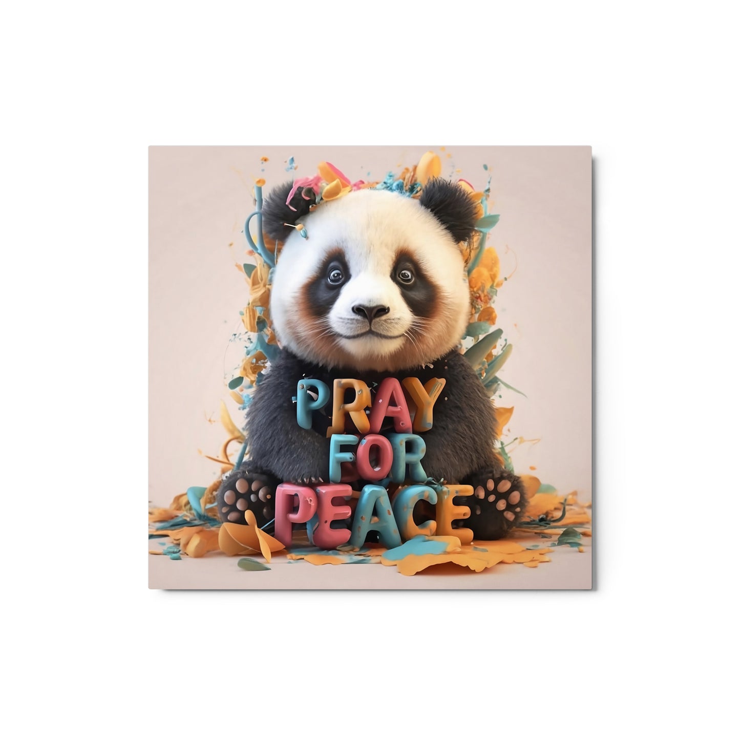 Metal prints - Pray For Peace