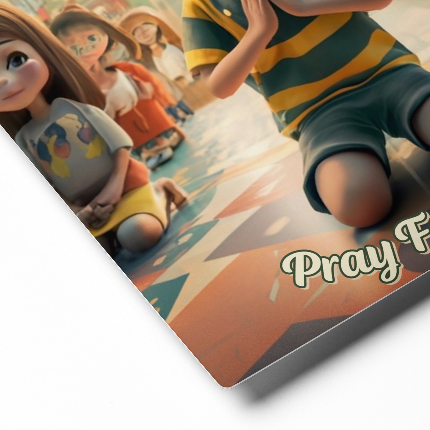 Metal prints - Children Praying