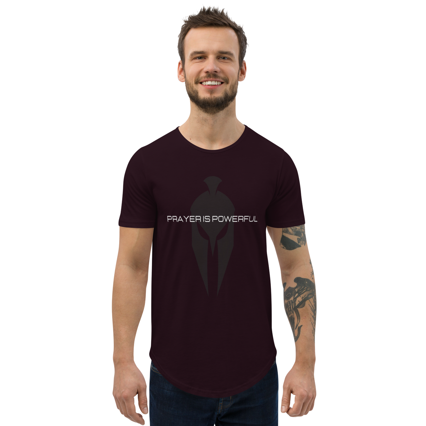 Men's Curved Hem T-Shirt